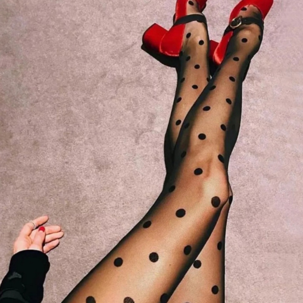 Polka Dot Tights